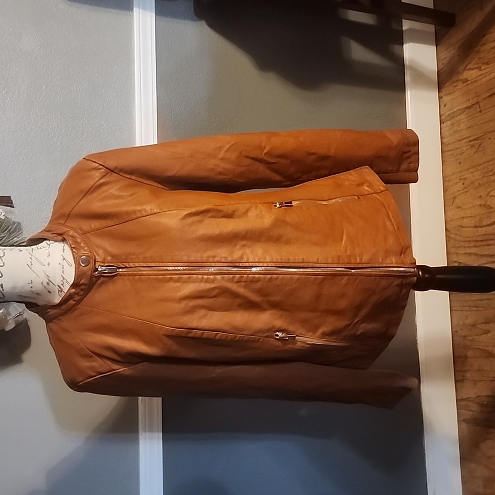 Worthington faux leather jacket